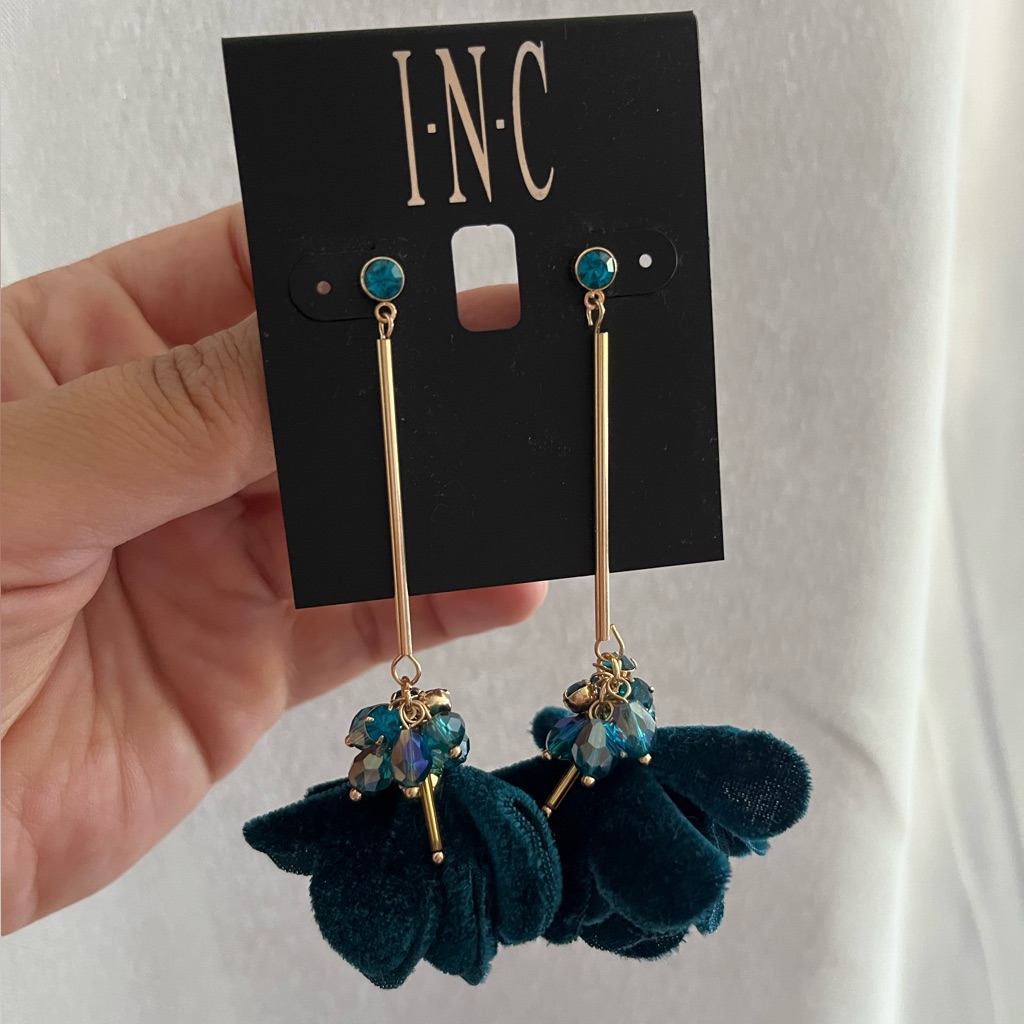 Inc - Blue Drop Earrings